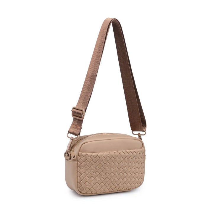 Mini sac bandoulière en néoprène tissé Inspiration