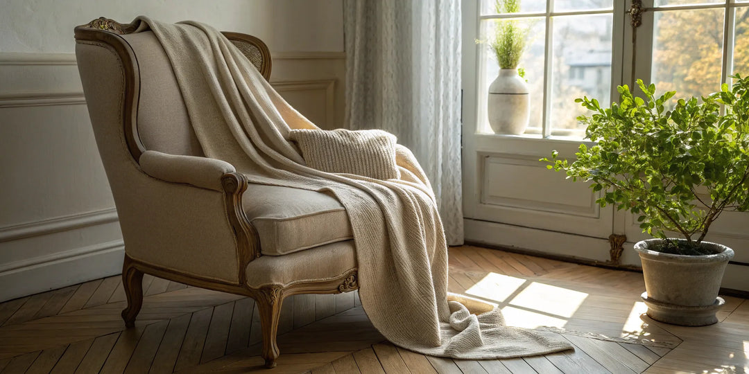 Un intérieur chic et cosy, à l'image d'une marque de vêtement confortable et élégant.