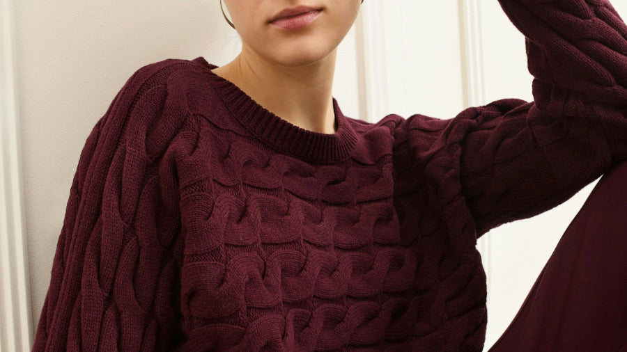 Jeudi Midi Mode // Porter le bordeaux - 28 août