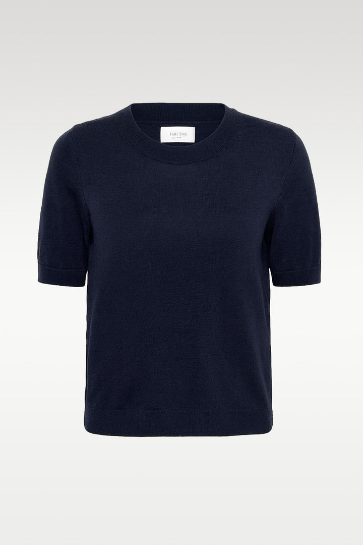 Pull en cachemire à manches courtes Everlotta