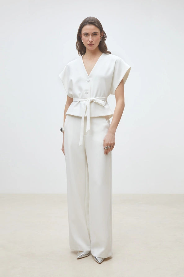Blouse ceinturée Lazlo
