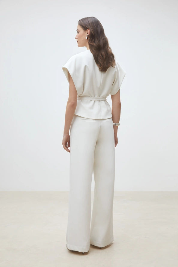 Blouse ceinturée Lazlo