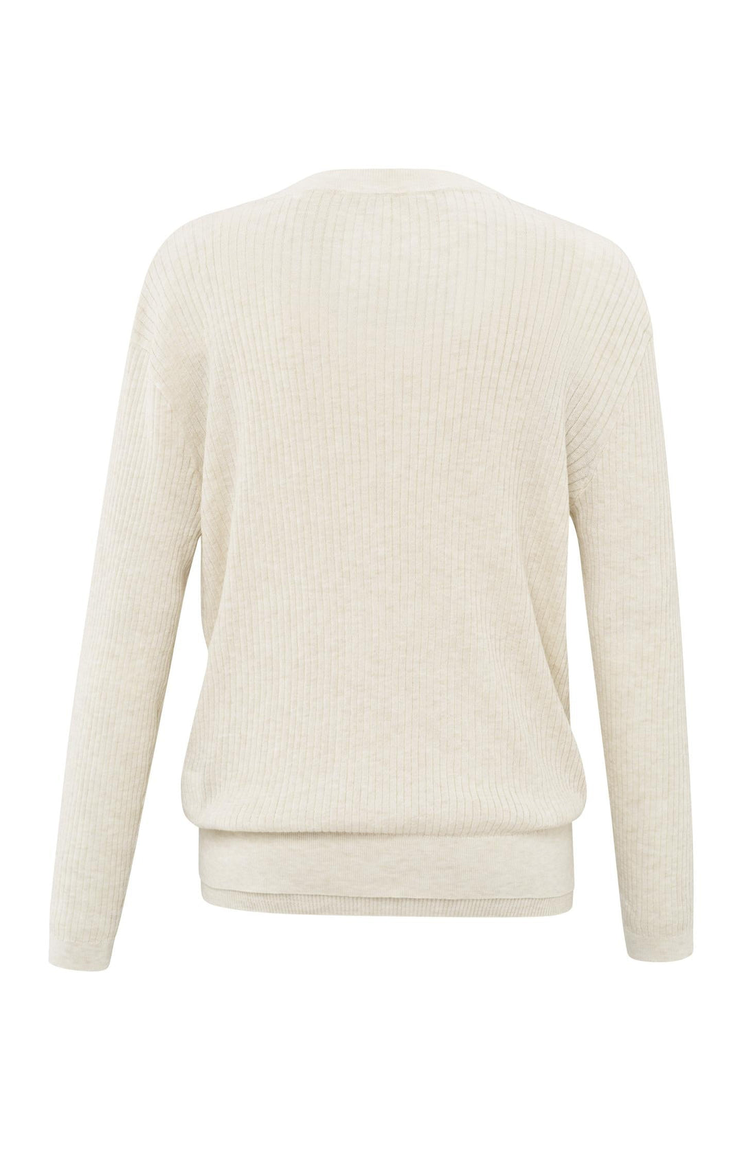 Pull côtelé à épaules dénudées avec camisole