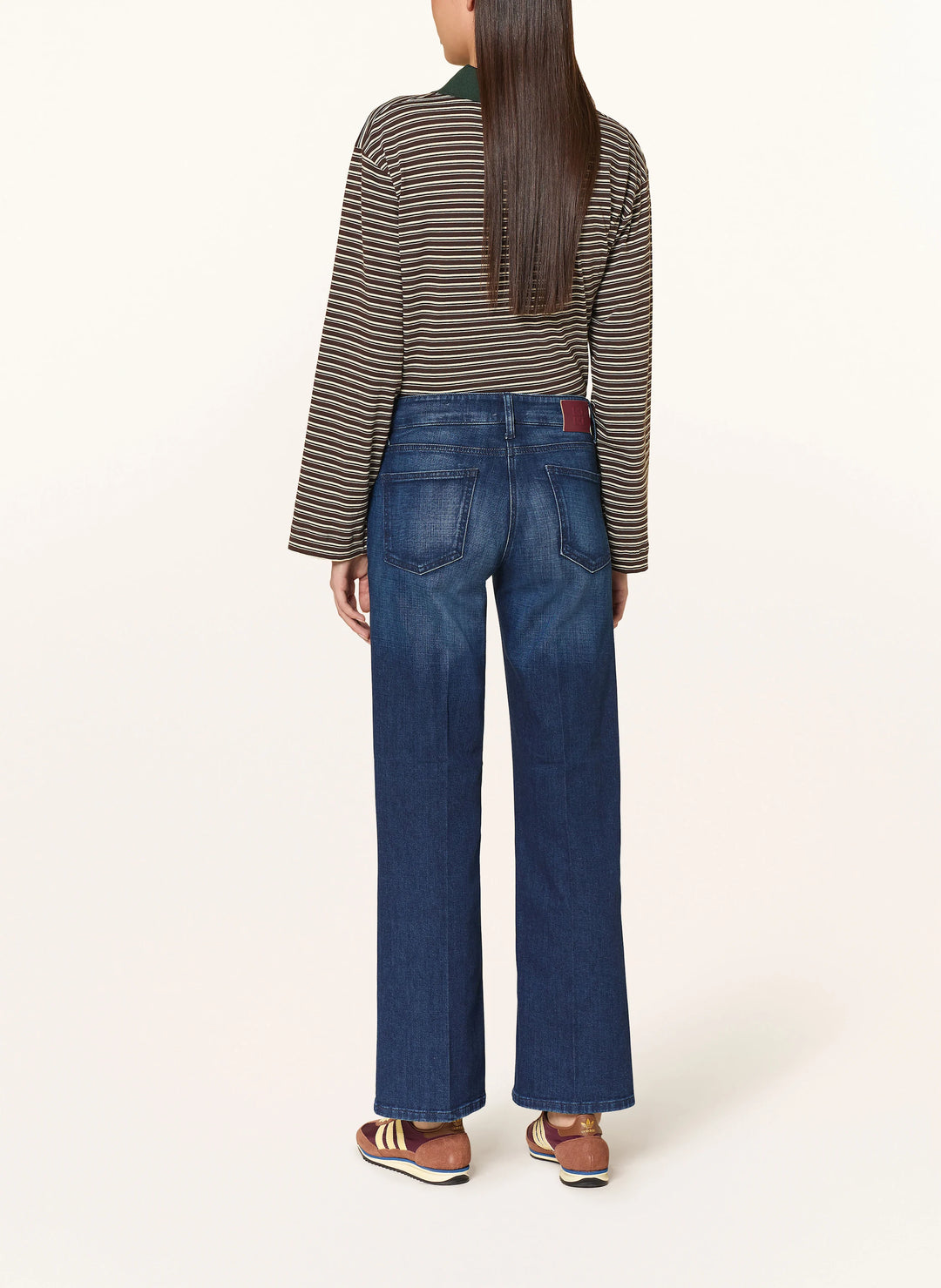Jeans droit avec fausses poches devant Tessa