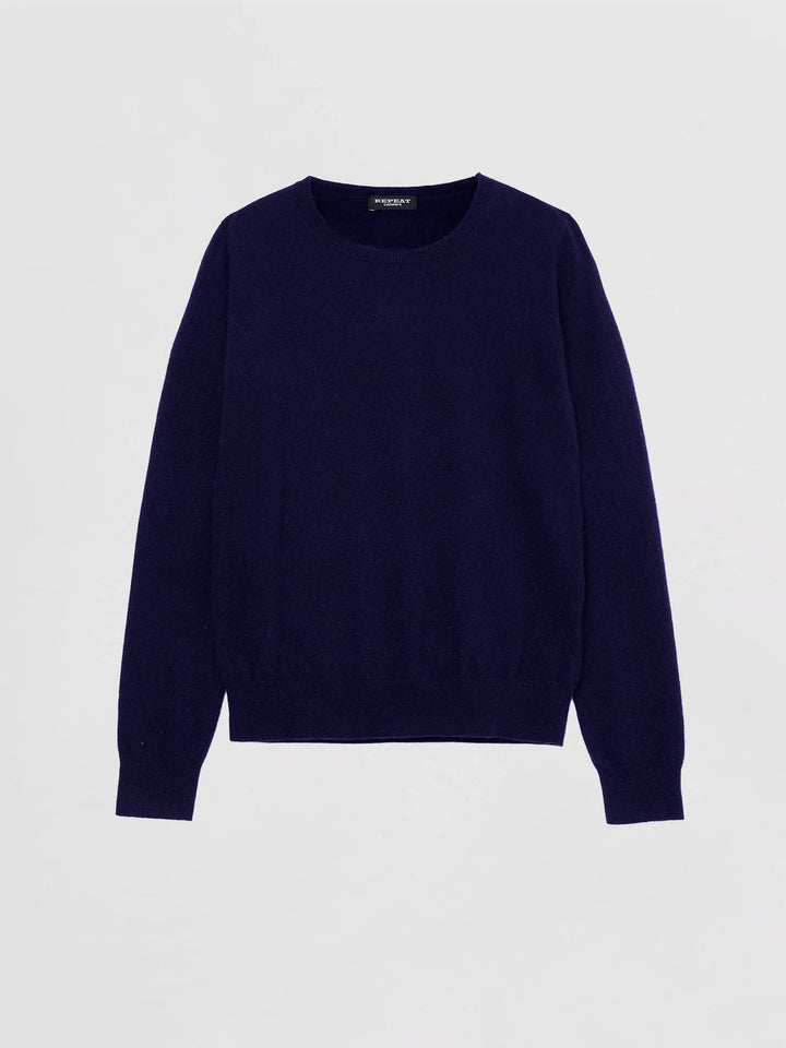 Pull en cachemire avec col rond Mia