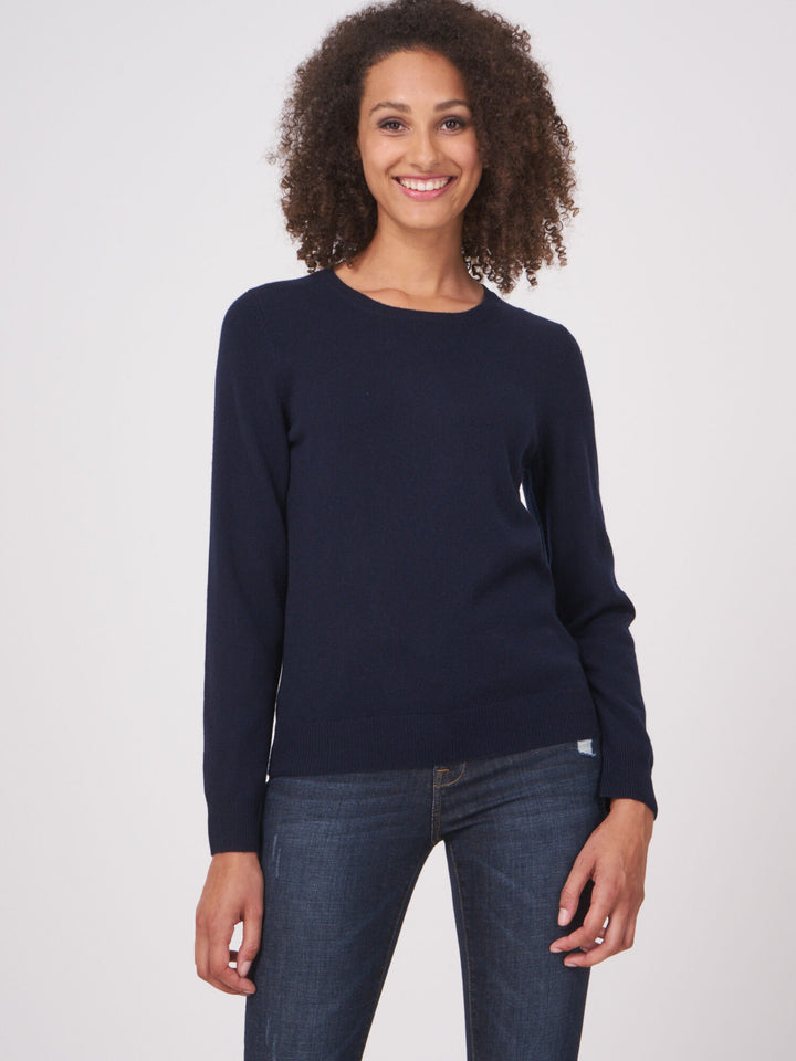 Pull en cachemire avec col rond Mia