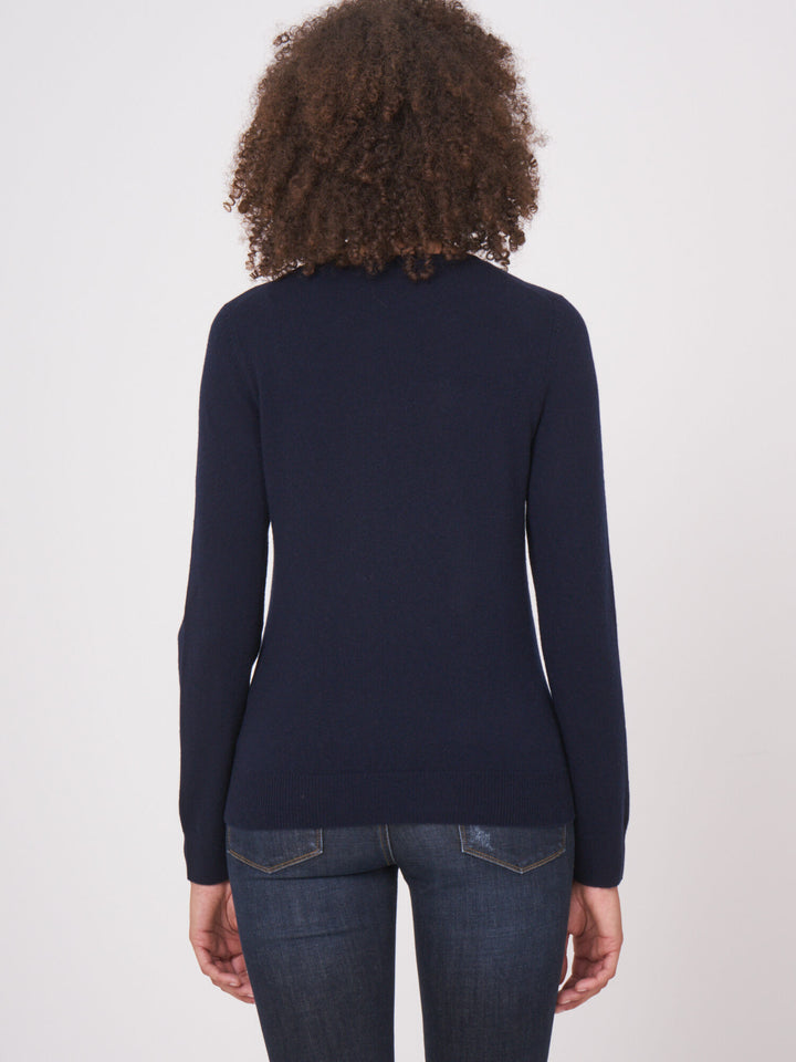 Pull en cachemire avec col rond Mia