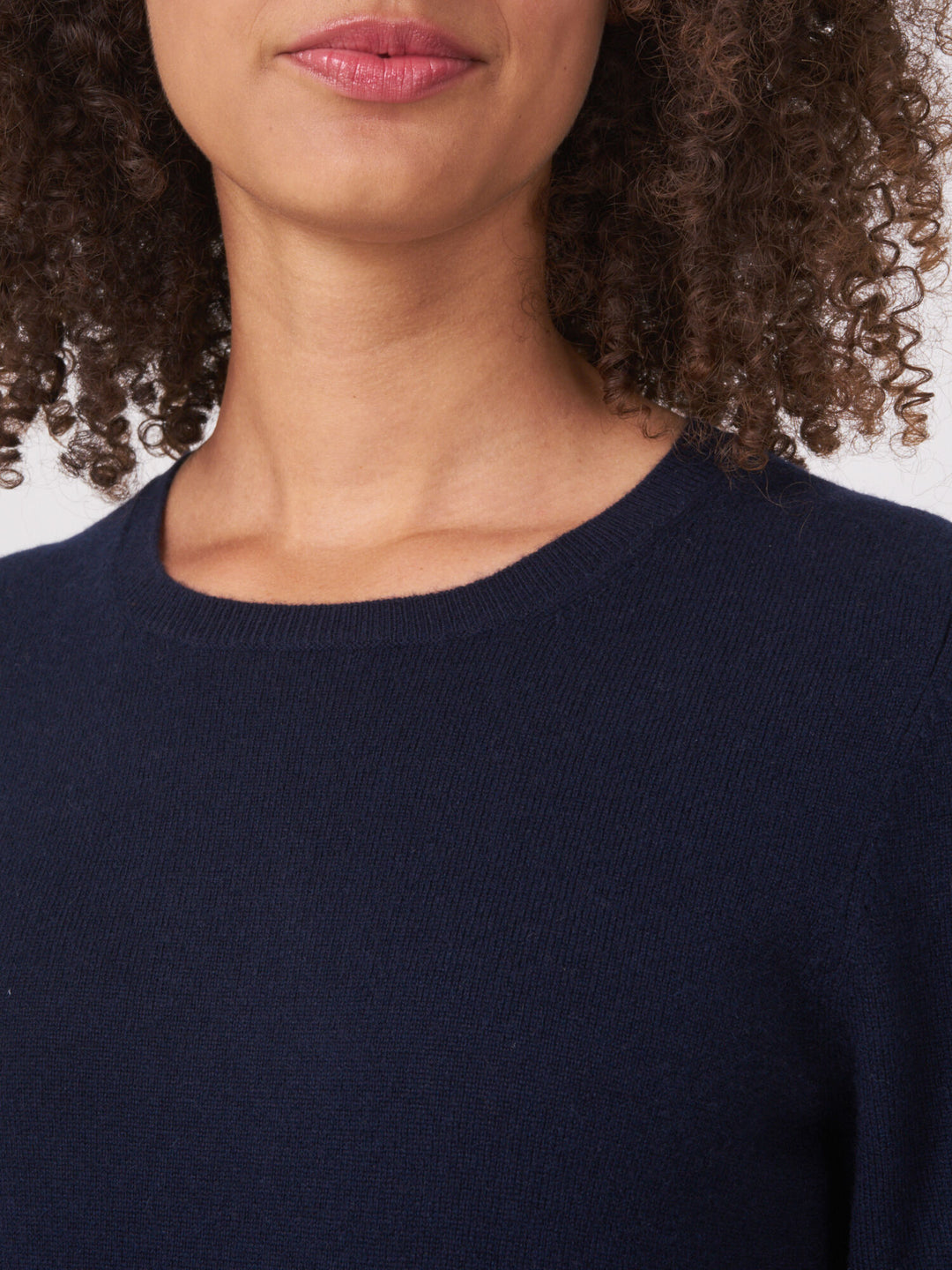 Pull en cachemire avec col rond Mia