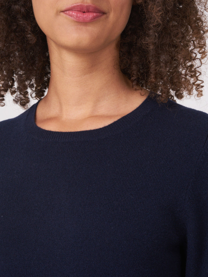 Pull en cachemire avec col rond Mia
