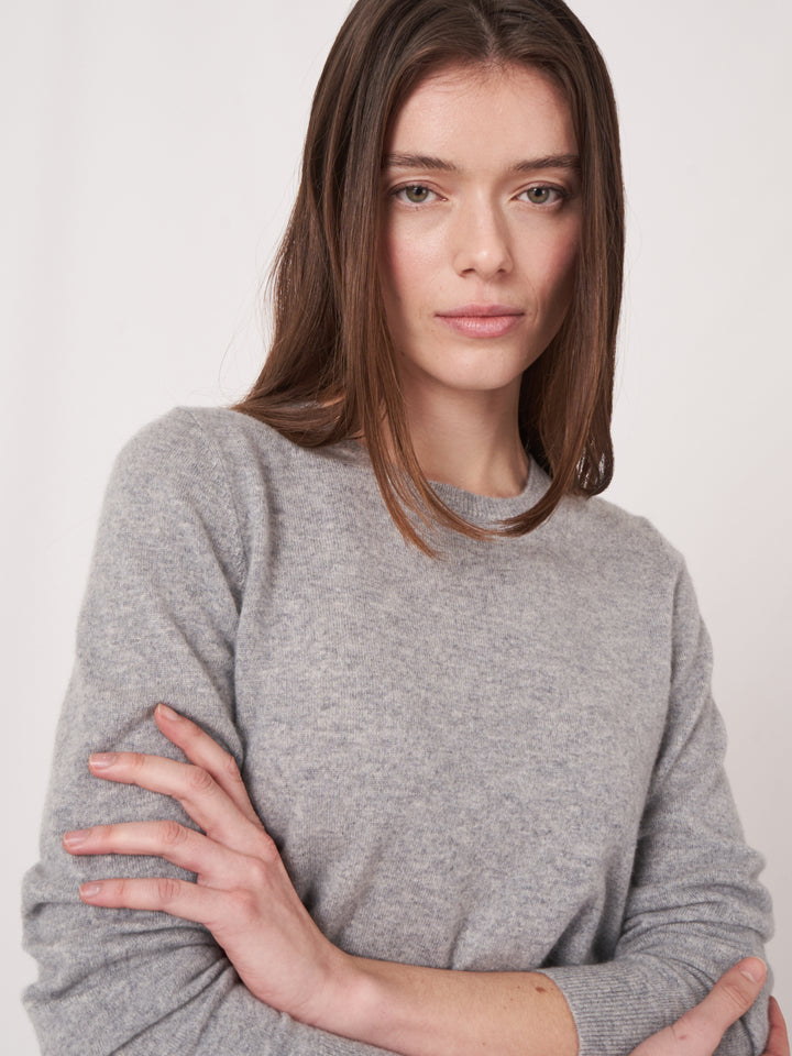 Pull en cachemire avec col rond Mia