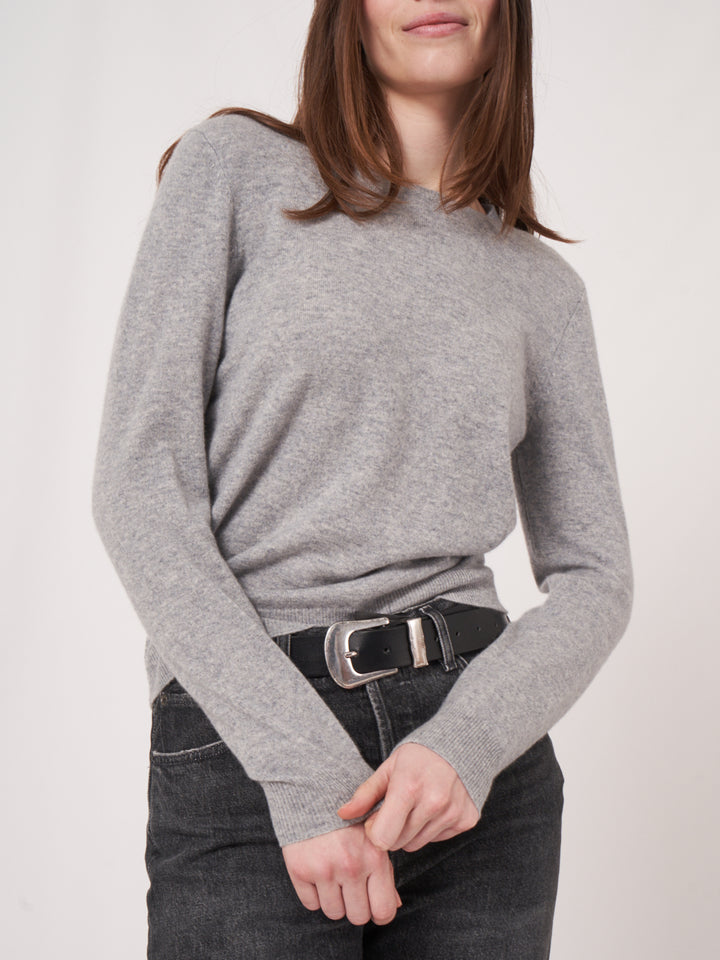 Pull en cachemire avec col rond Mia