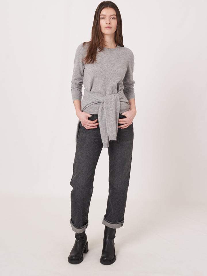 Pull en cachemire avec col rond Mia
