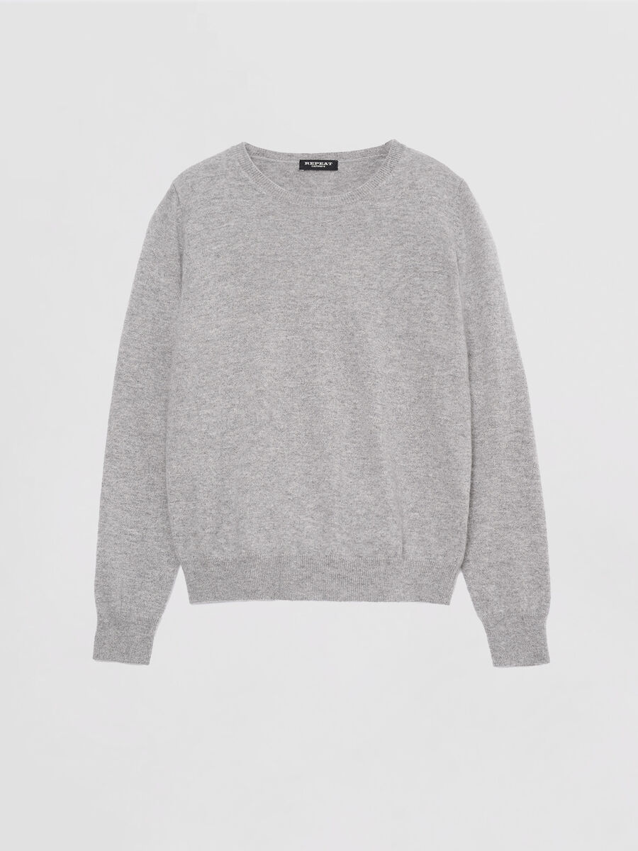 Pull classique à fine maille et col rond
