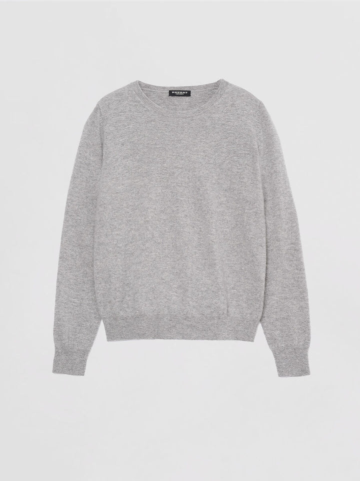 Pull classique à fine maille et col rond