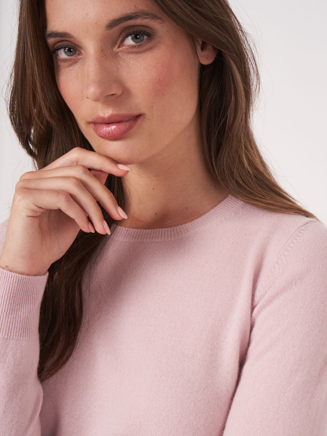 Pull en cachemire avec col rond Mia