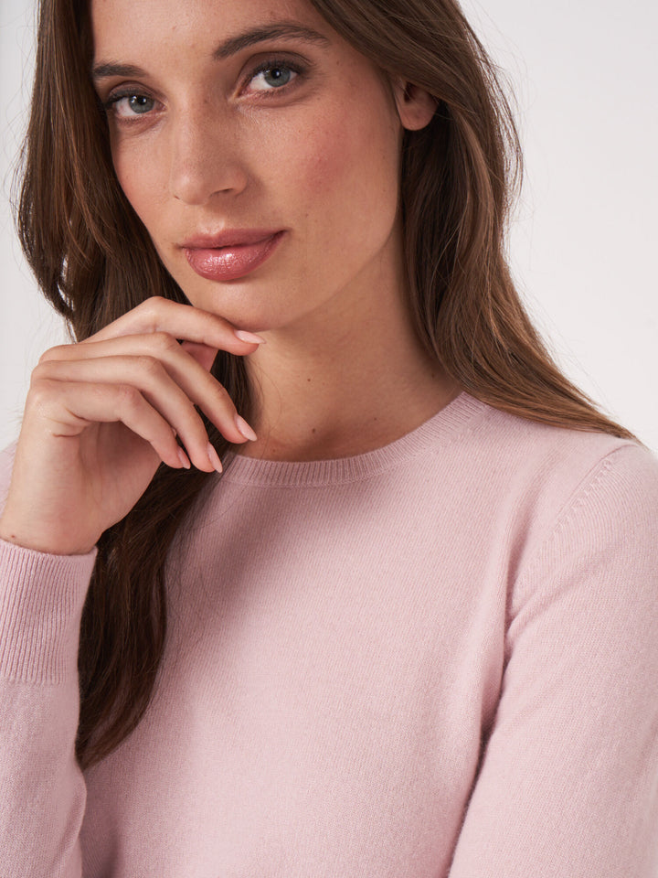Pull en cachemire avec col rond Mia