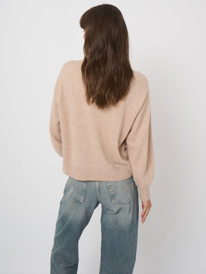 Pull à motif Argyle en cachemire biologique