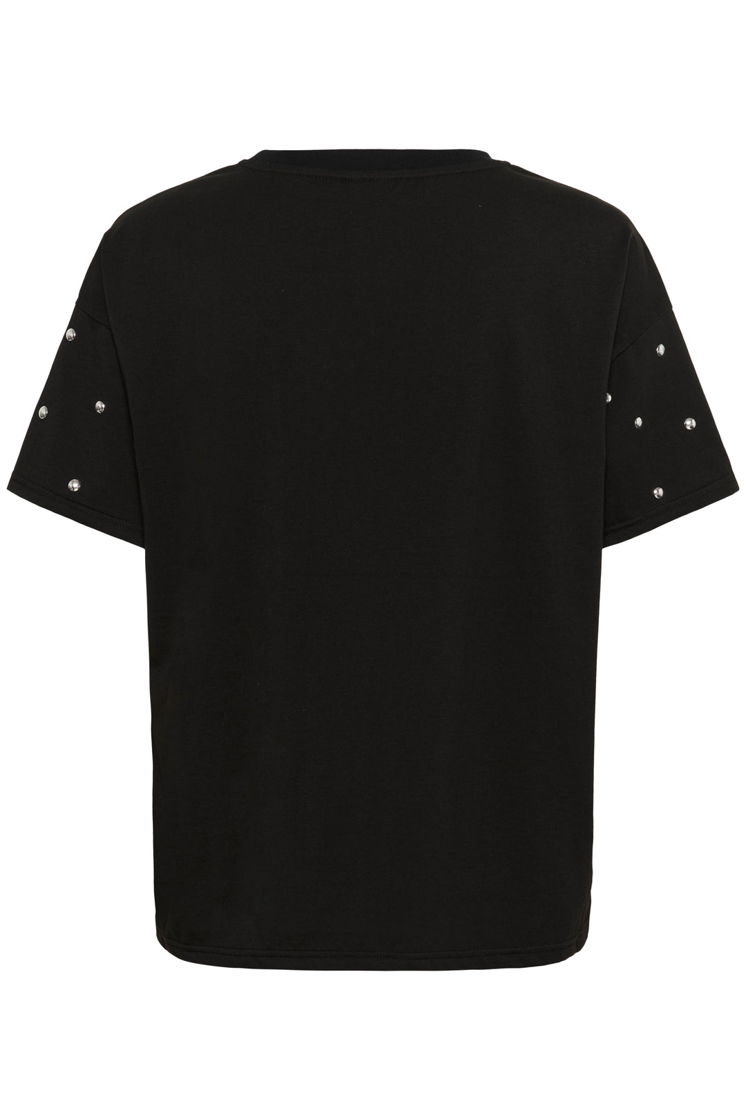 T-shirt en coton avec clous métalliques Helen