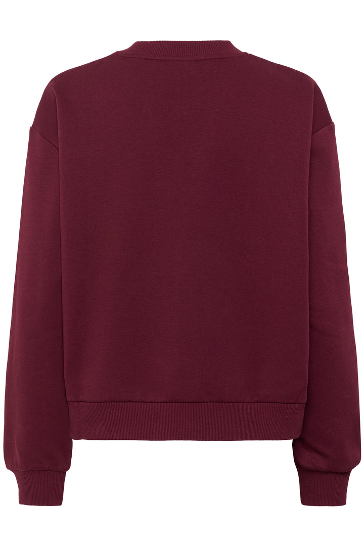 Sweat-shirt avec inscription "Amour" Elenora