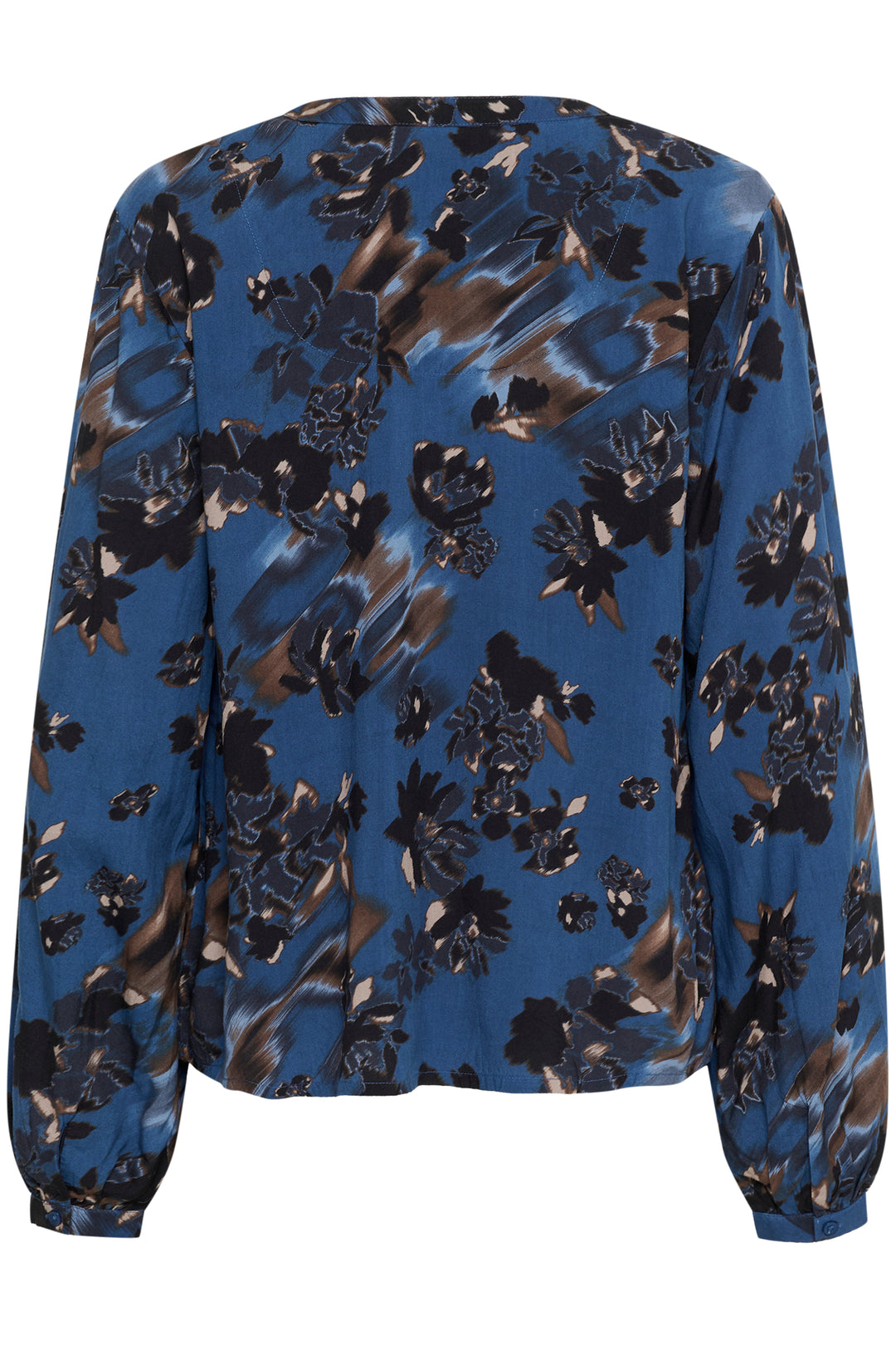 Blouse boutonnée avec imprimé floral Tiah