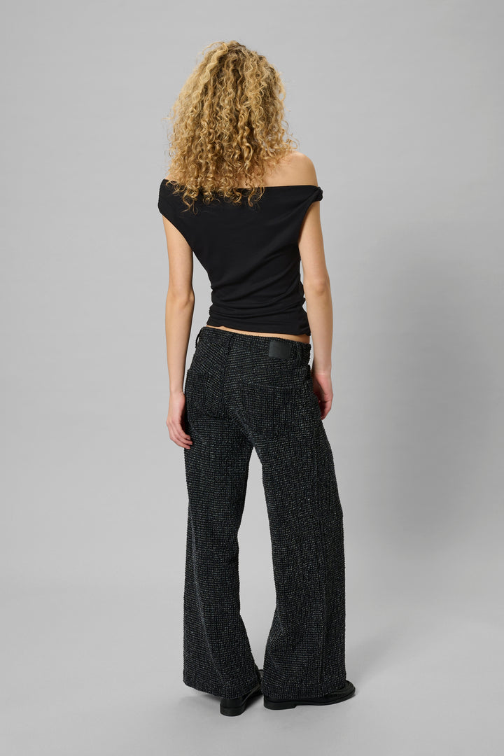 Haut asymétrique avec épaule dénudée Giggo