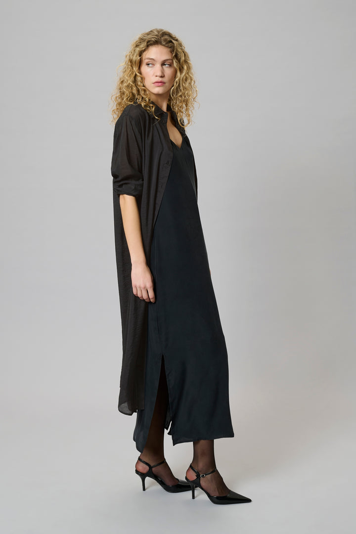 Chemisier long transparent Lilo