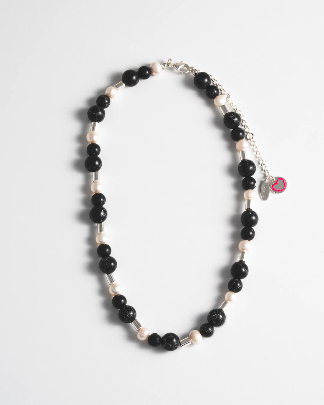 Collier de perles bicolores Viola