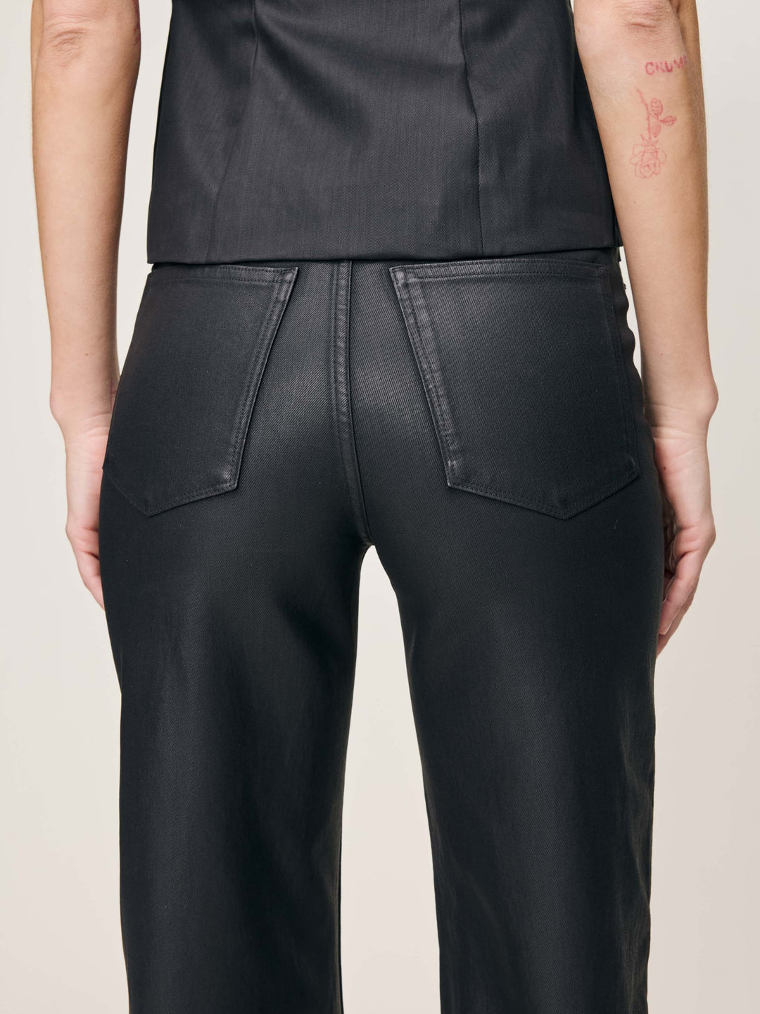 Jeans à jambes larges raffinées Karmine