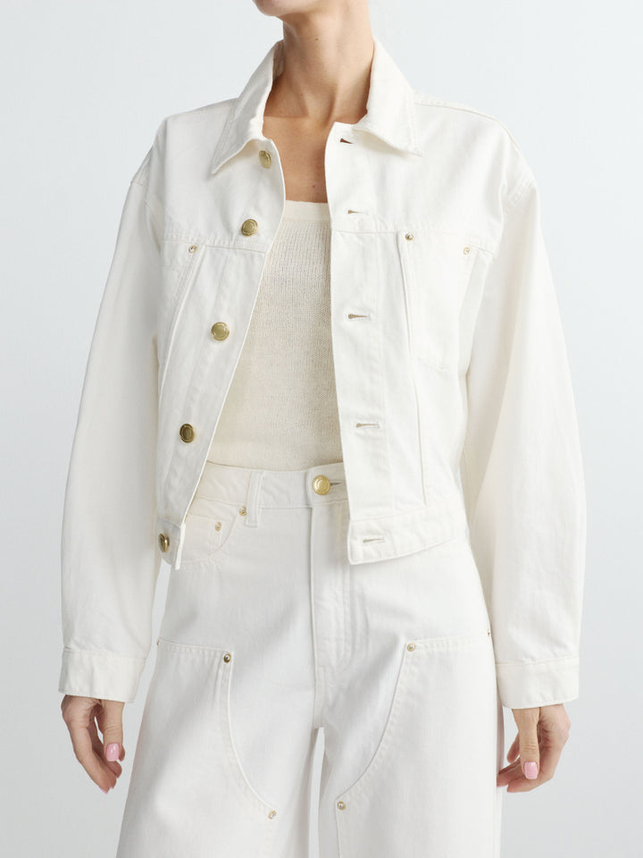 Veste boyfriend en denim Jamie