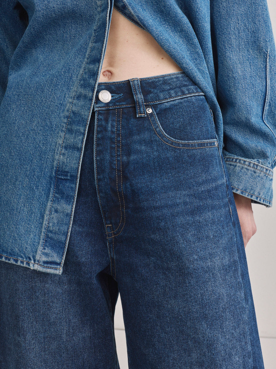 Jeans ballon à taille haute Miro
