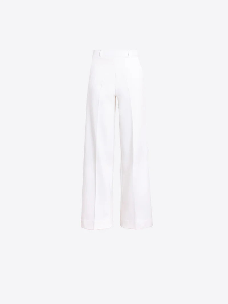 Pantalon taille haute à jambe large Ona