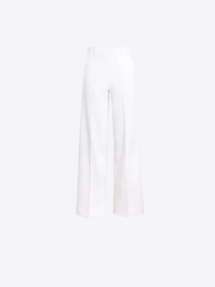 Pantalon taille haute à jambe large Ona