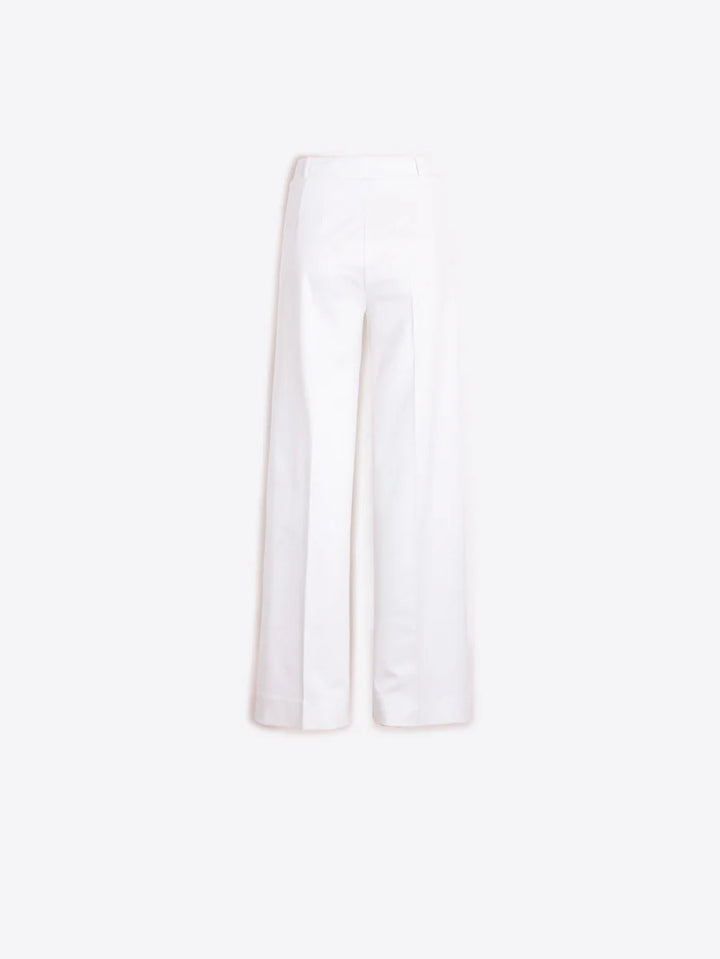 Pantalon taille haute à jambe large Ona