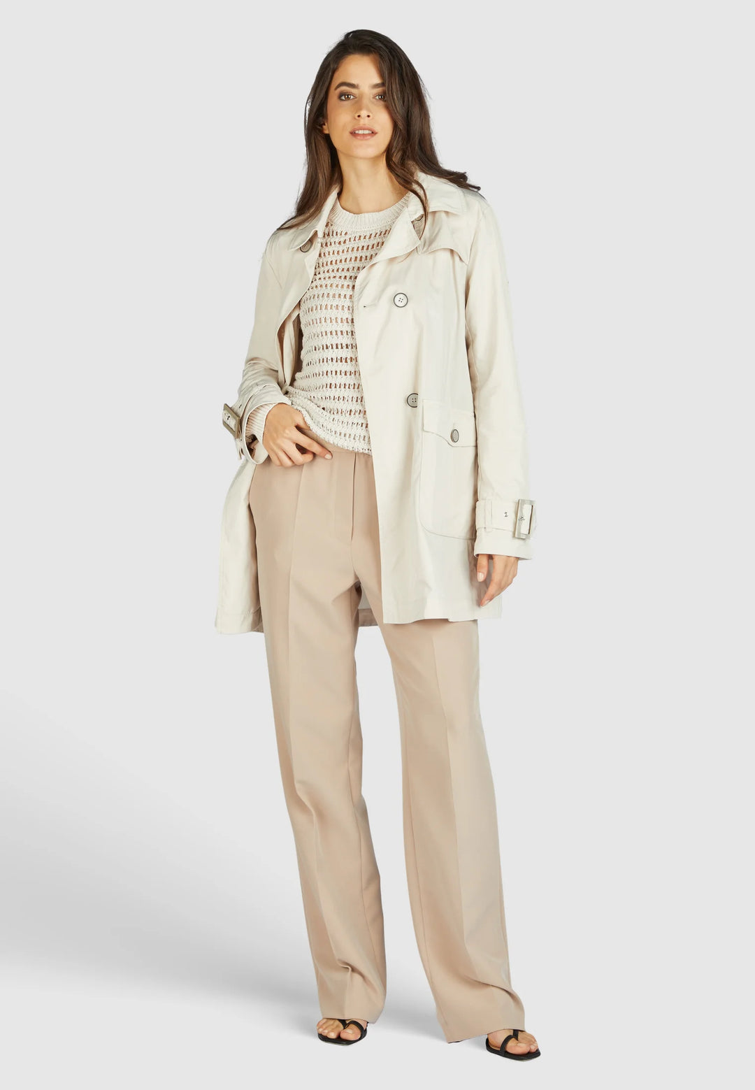 Pantalon droit avec taille élastique Cape Town