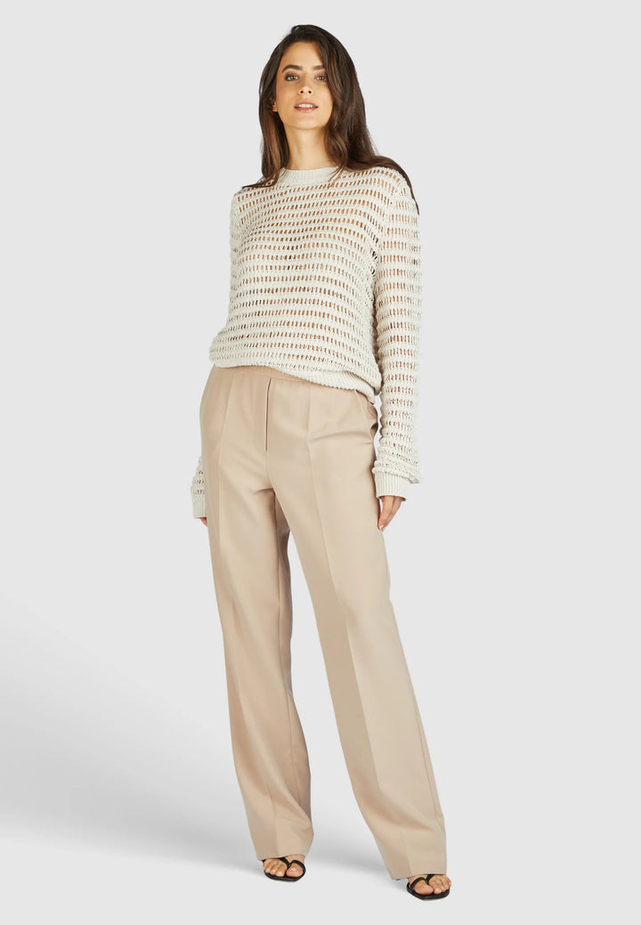 Pantalon droit avec taille élastique Cape Town