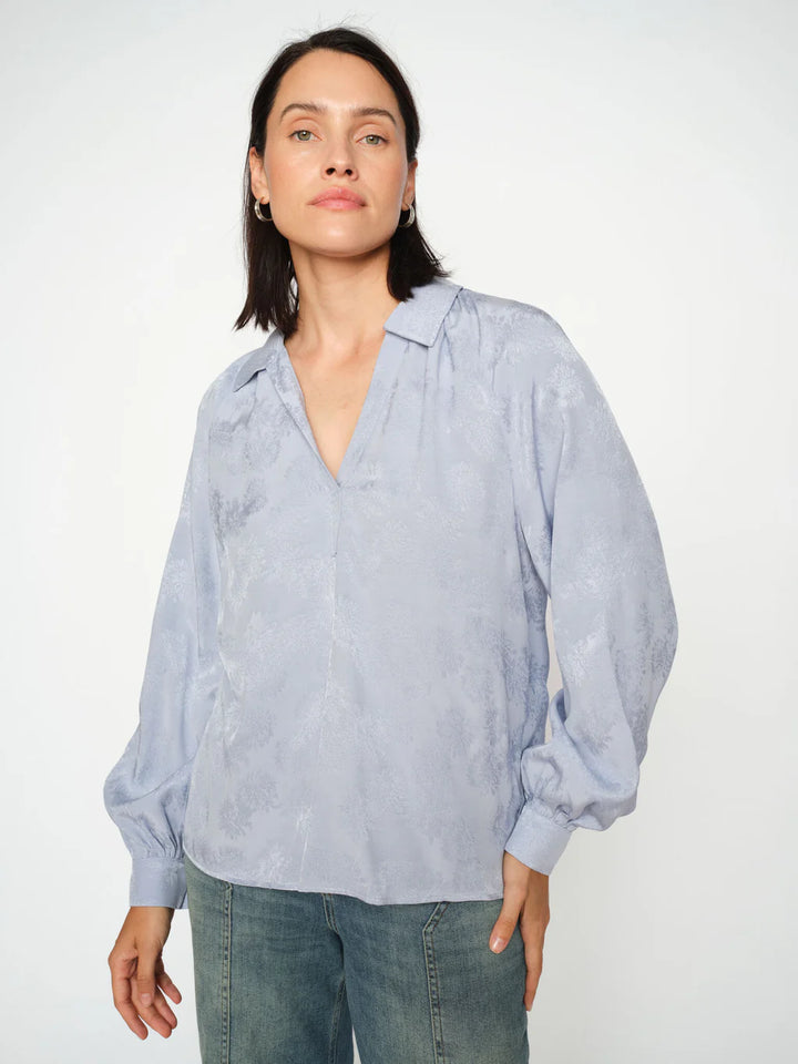 Blouse à motif jacquard Drana Jacq