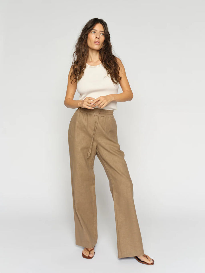 Pantalon Elie à taille élastique