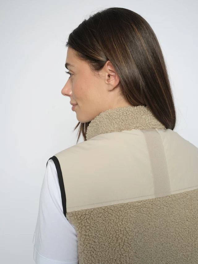 Veste Rowe Eli sans manches texturée