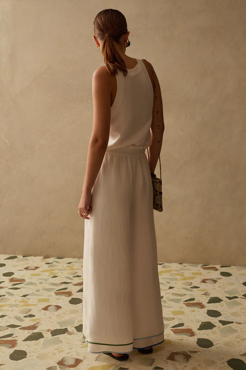 Pantalon ample à ourlet double Lilou