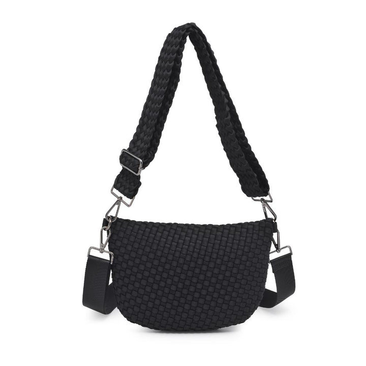 Sac banane et bandoulière en néoprène tressé Ethereal