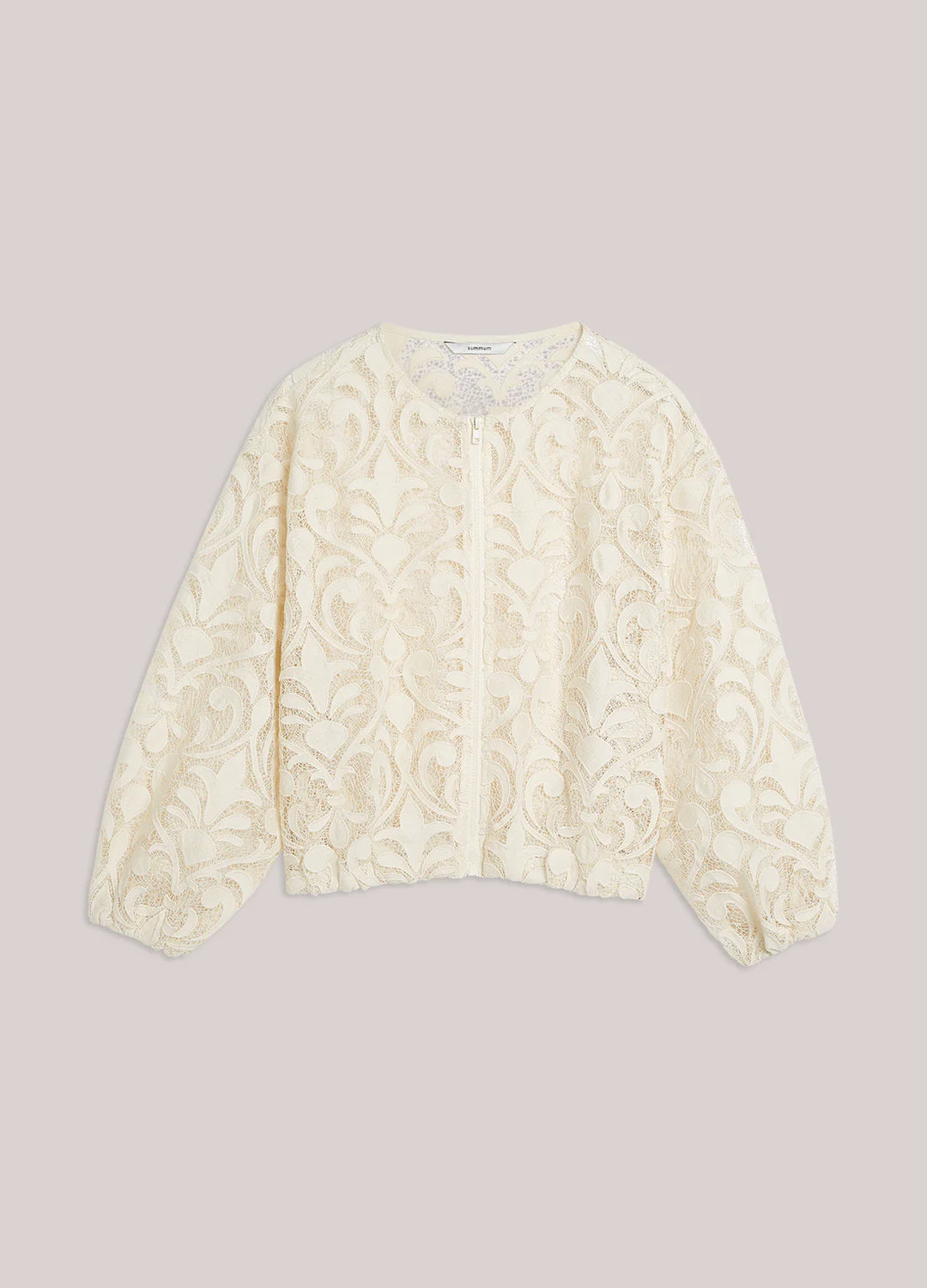 Bomber en dentelle