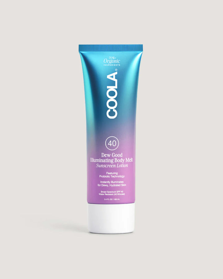 Lotion fondante illuminatrice pour le corps Dew Good FPS 40