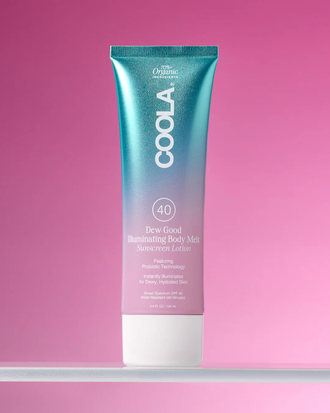 Lotion fondante illuminatrice pour le corps Dew Good FPS 40