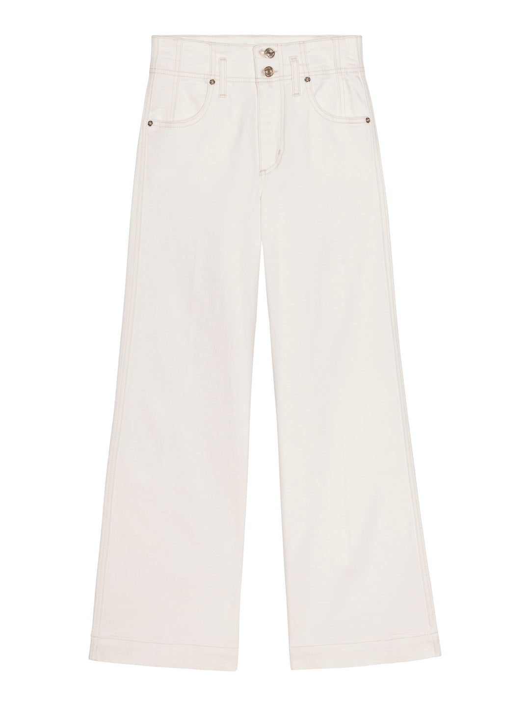 Jeans large The Seamed à double bouton