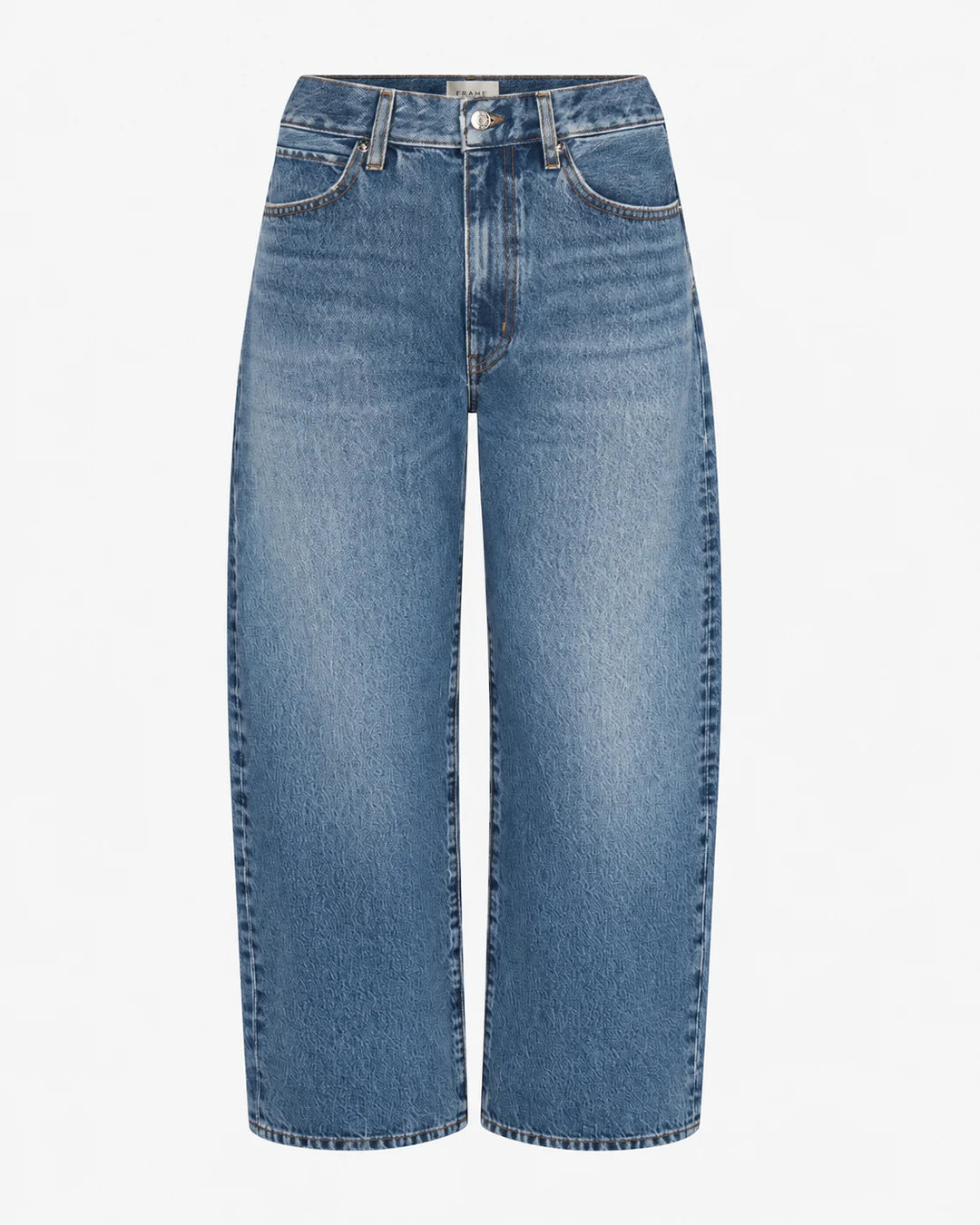 FRAME-Jeans The Bow à taille haute-Couleur: Soundwave