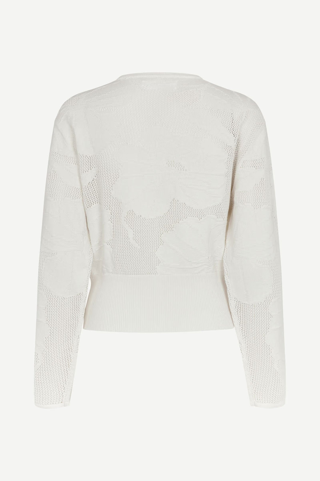 Cardigan Poppi en maille florale ajouré