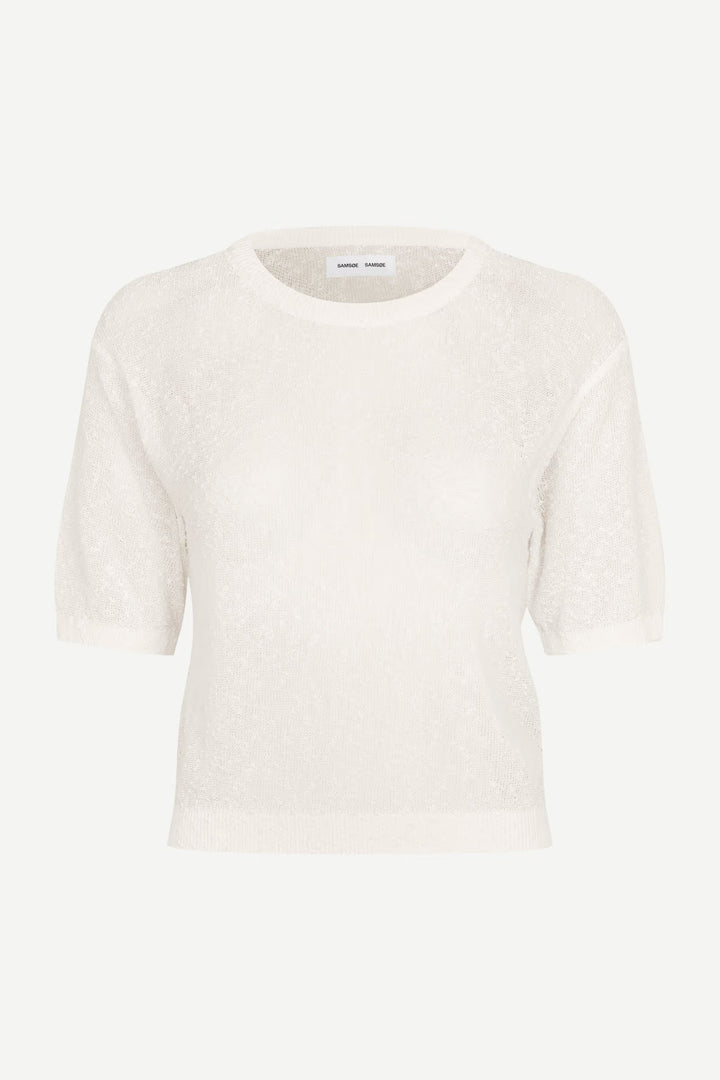 T-shirt Simone en maille texturée