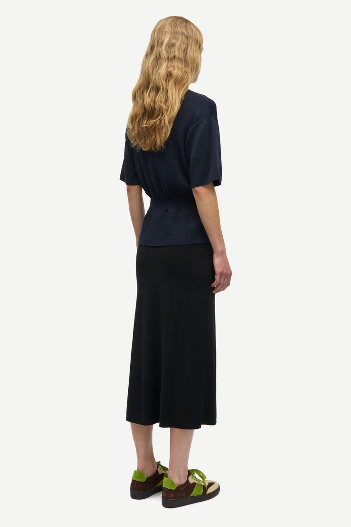 Pull manches courtes à taille ajustée Satatiana