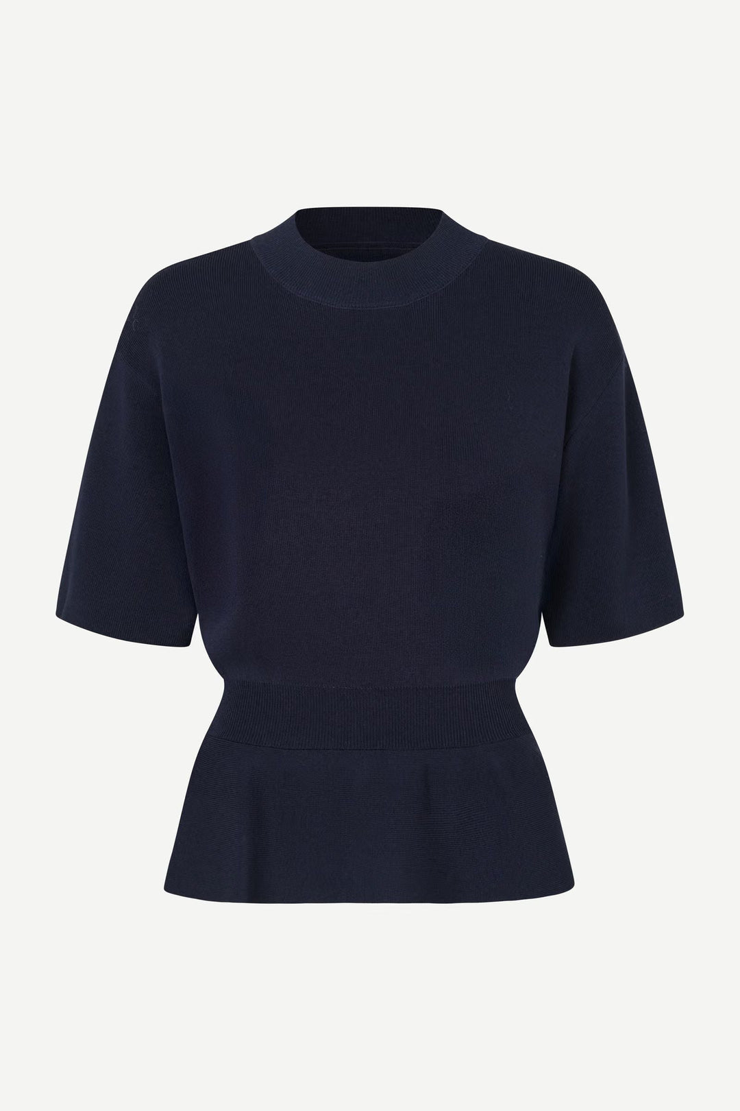 Pull manches courtes à taille ajustée Satatiana