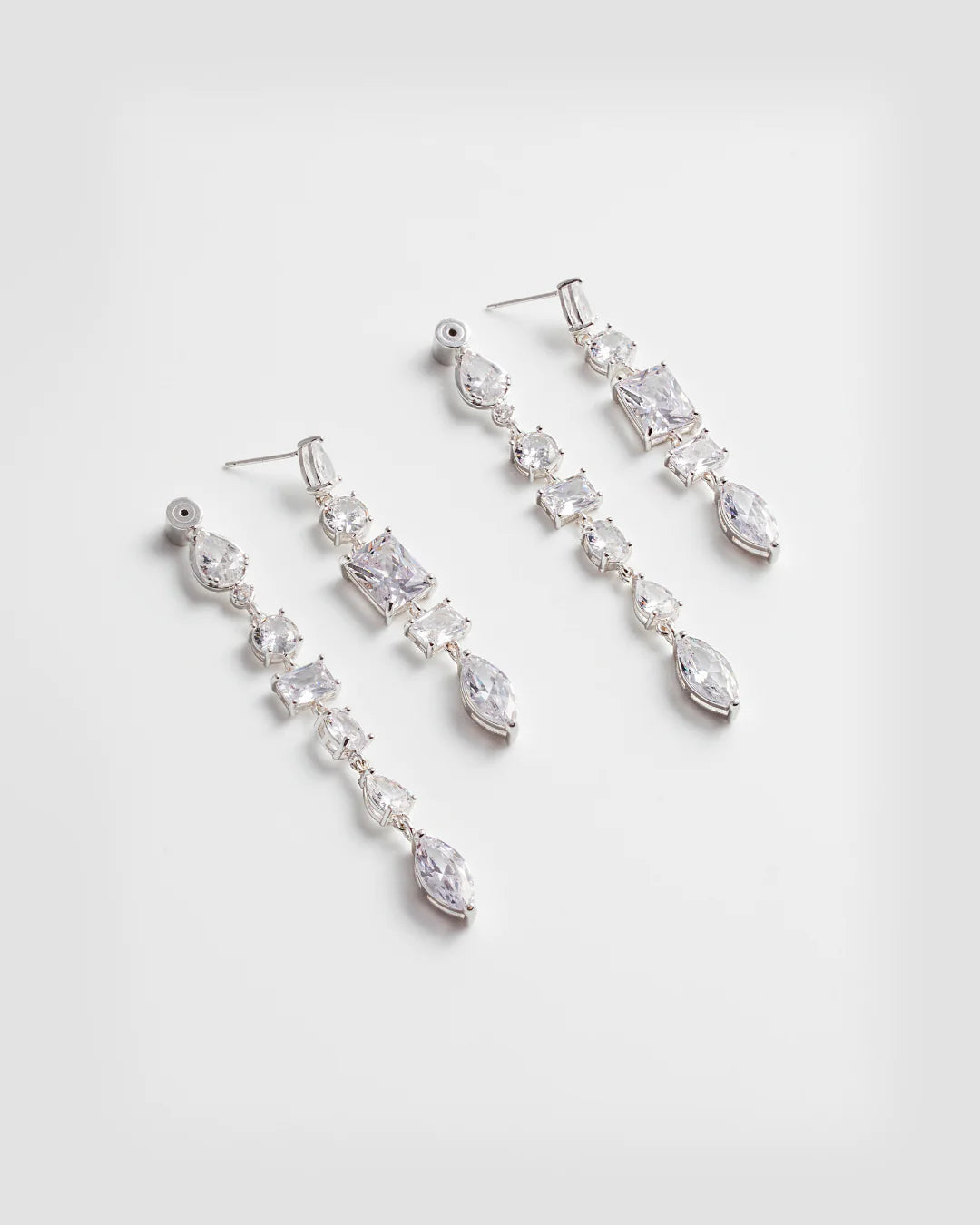 Boucles d'oreilles à pierres scintillantes Drip Drop